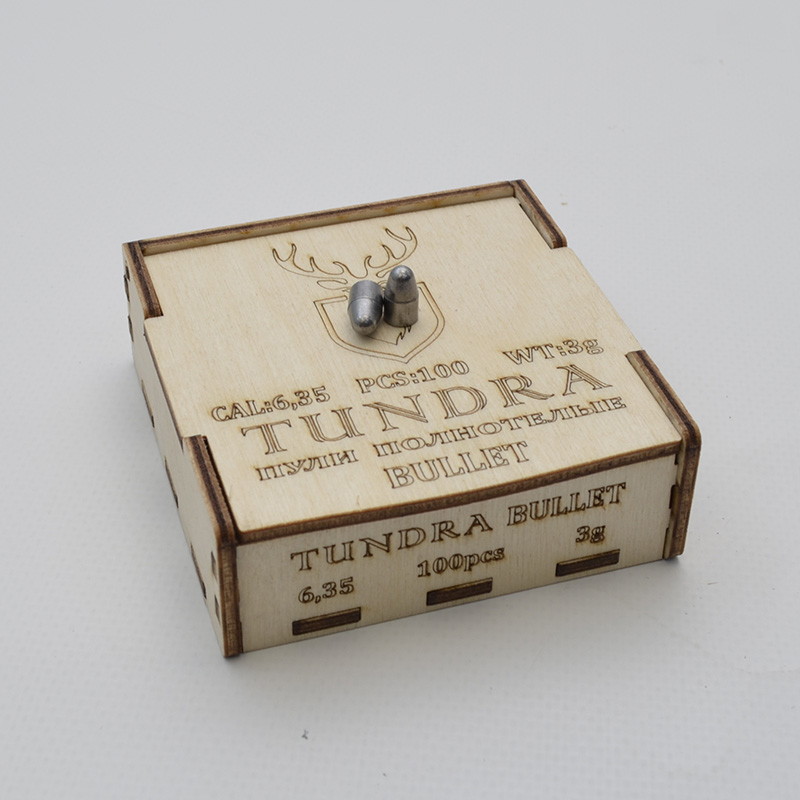 Пули полнотелые TUNDRA BULLET 6.35(6.42) 3.0 г 100 шт купить Пули полнотелые TUNDRA BULLET 6.35(6.42) 3.0 г 100 шт купить