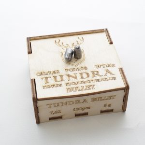 Пули полнотелые TUNDRA BULLET 7.62(7.72) 5.0 г 100 шт