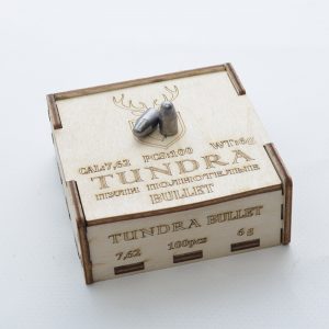 Пули полнотелые TUNDRA BULLET 7.62(7.72) 6.0 г 100 шт