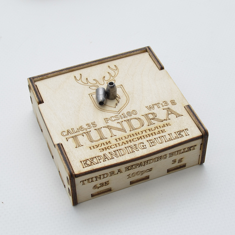 Пули полнотелые TUNDRA EXPANDING BULLET 6.35(6.42) 3.0 г 100 шт купить Пули полнотелые TUNDRA EXPANDING BULLET 6.35(6.42) 3.0 г 100 шт купить