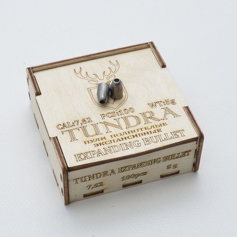 Пули полнотелые TUNDRA EXPANDING BULLET 7.62(7.72) 5.0 г 100 шт купить Пули полнотелые TUNDRA EXPANDING BULLET 7.62(7.72) 5.0 г 100 шт купить